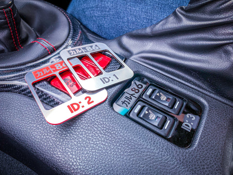 Centre Console Heated Seat Plaque